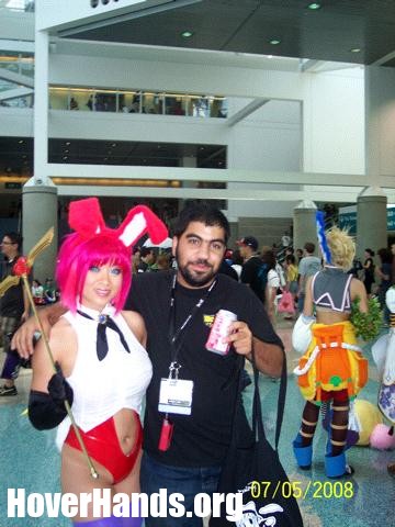 bunny hover hand